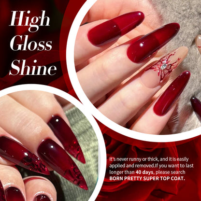 Jelly Nude Gel Nail Polish - 50 Colors, UV LED Soak Off