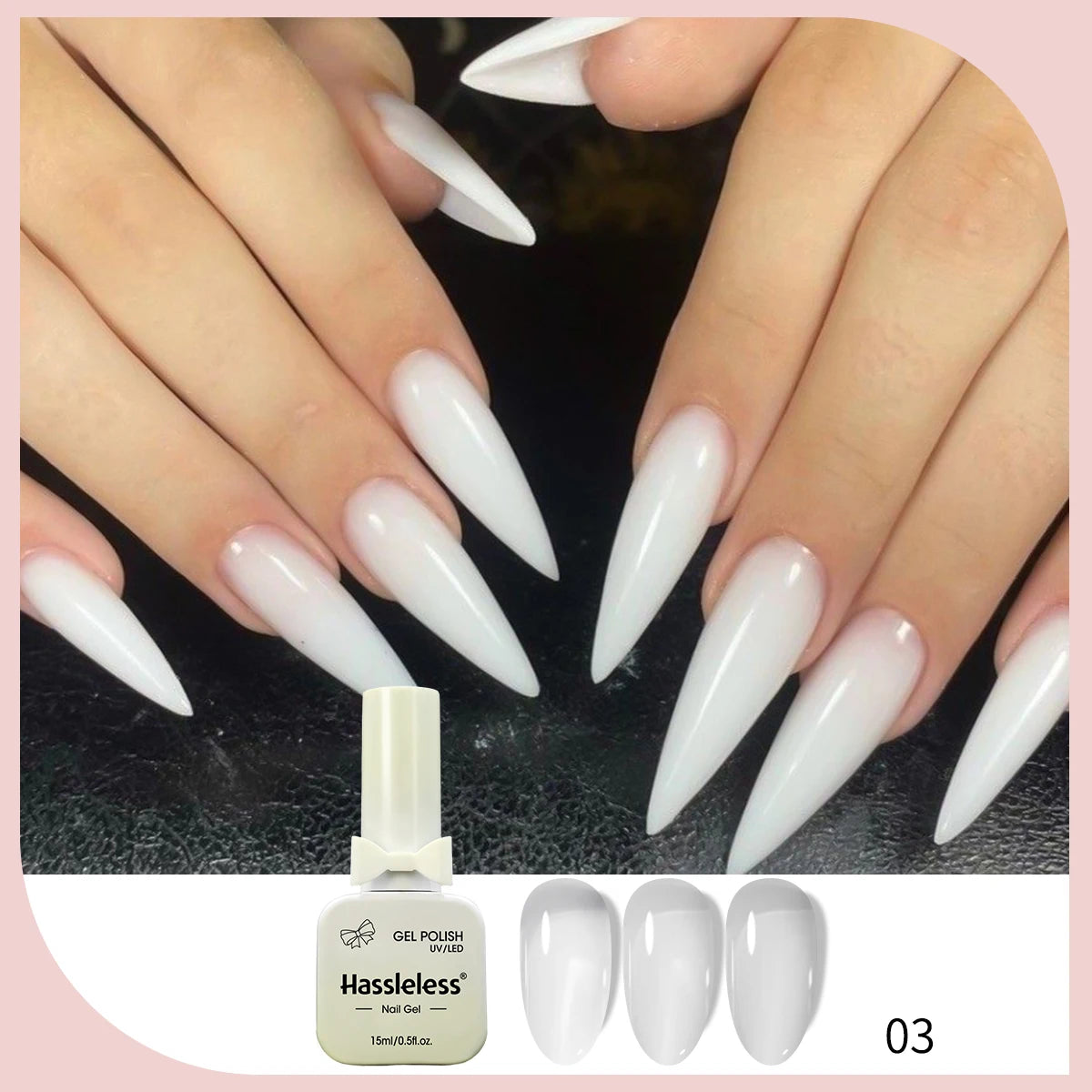 Single-Use 15ml Gel Nail Polish - Easy Home/Salon Manicure