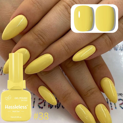 Single-Use 15ml Gel Nail Polish - Easy Home/Salon Manicure