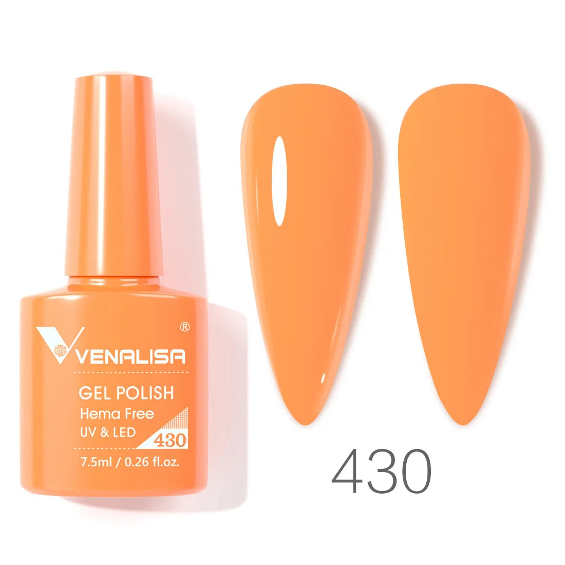 Venalisa VIP4 7.5ml Gel Nail Polish Hema Free Full Coverage Beautiful Semi Permanent Soak Off UV LED Gel Nail Polish Gel Lacquer