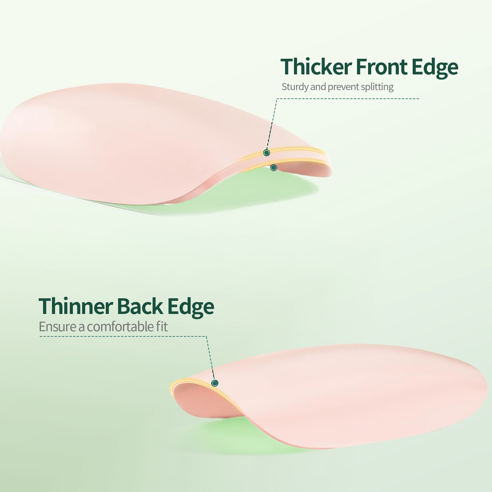 Press On Nails: Nailpop Ultra Fit Extra Short/Medium Nude Gel