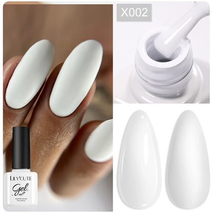 LILYCUTE 7ml Thermal Gel Nail Polish 3 Layers Temperature Color Changing Gel Polish Semi Permanent UV Gel For Nail Art Manicure