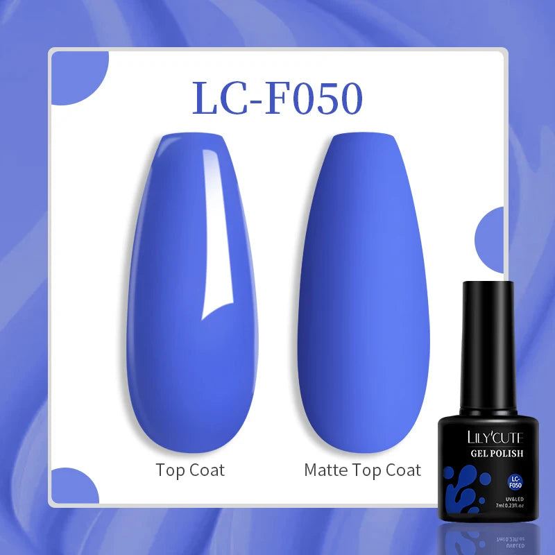 LILYCUTE 8ml Pink Natural Dried Flower Gel Nail Polish Summer Colorful Fairy Series Manicure Painting Soak Off Nail Art UV Gel