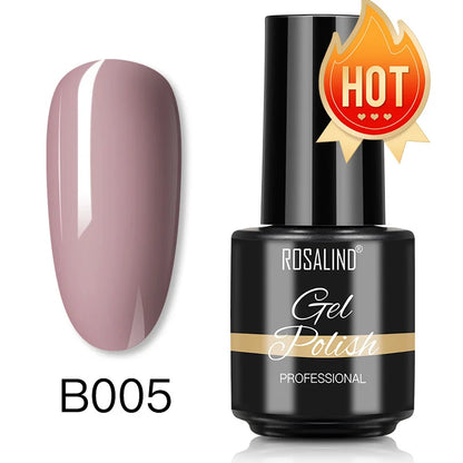 ROSALIND gel nail polish colors For Nail Art Soak Off Semi-permanent UV LED en gel temperature nail polish Christmas nail