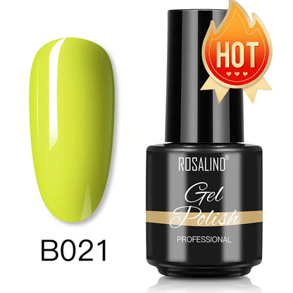 ROSALIND gel nail polish colors For Nail Art Soak Off Semi-permanent UV LED en gel temperature nail polish Christmas nail