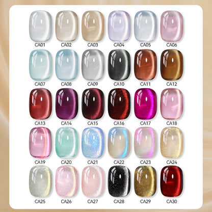 Cat Magnetic Gel Nail Polish - 30 Colors UV/LED Soak Off
