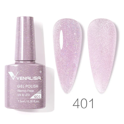 Venalisa VIP4 7.5ml Gel Nail Polish Hema Free Full Coverage Beautiful Semi Permanent Soak Off UV LED Gel Nail Polish Gel Lacquer