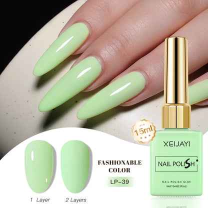 Gel Nail Polish: Nail Varnish Gel 60 Colors - Gloss, Matte, Ice-Clear Finish