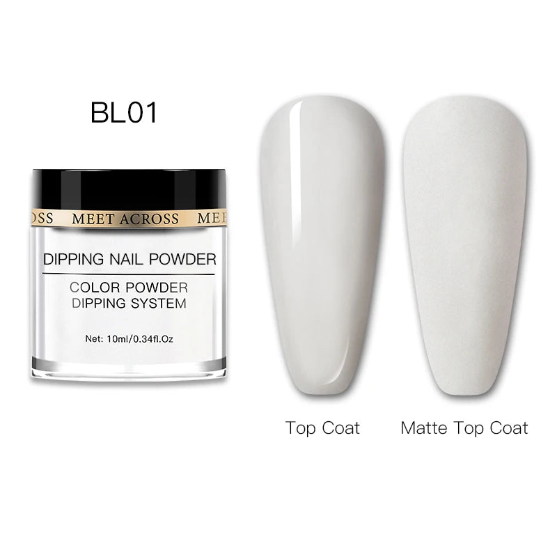 Glitter Nail Dipping Powder - Pink, No Lamp, 5/10g