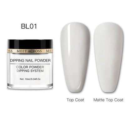 Glitter Nail Dipping Powder - Pink, No Lamp, 5/10g