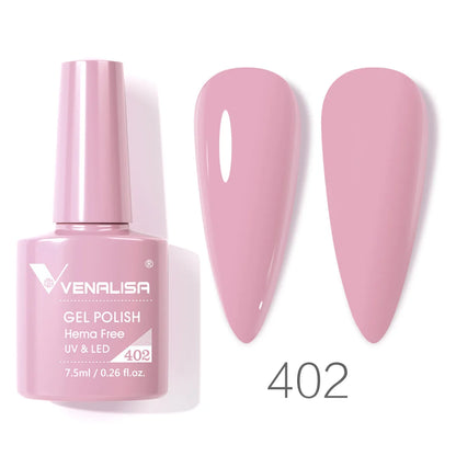 Venalisa VIP4 7.5ml Gel Nail Polish Hema Free Full Coverage Beautiful Semi Permanent Soak Off UV LED Gel Nail Polish Gel Lacquer