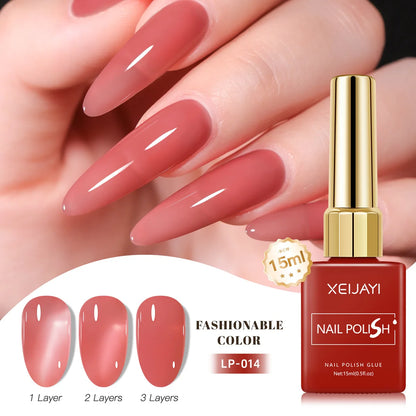 Gel Nail Polish: Nail Varnish Gel 60 Colors - Gloss, Matte, Ice-Clear Finish