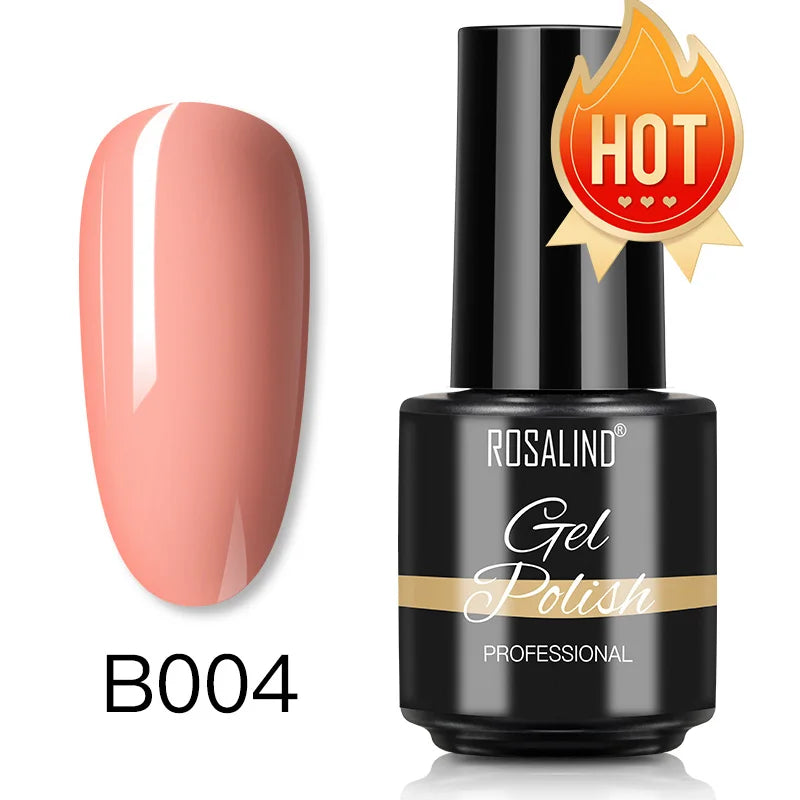 ROSALIND gel nail polish colors For Nail Art Soak Off Semi-permanent UV LED en gel temperature nail polish Christmas nail
