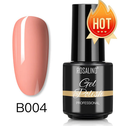 ROSALIND gel nail polish colors For Nail Art Soak Off Semi-permanent UV LED en gel temperature nail polish Christmas nail