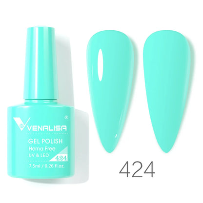 Venalisa VIP4 7.5ml Gel Nail Polish Hema Free Full Coverage Beautiful Semi Permanent Soak Off UV LED Gel Nail Polish Gel Lacquer